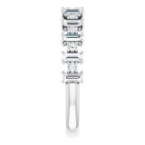 14K White 1/2 CTW Diamond Anniversary Band photo 4