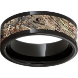 Black Diamond Ceramic Pipe Cut Band with Mossy Oak Duck Blind Inlay photo