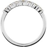 14K White 1/4 CTW  Diamond Anniversary Ring photo 2