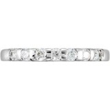14K White 1/4 CTW  Diamond Anniversary Ring photo 3
