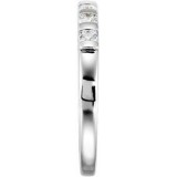 14K White 1/4 CTW  Diamond Anniversary Ring photo 4