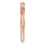 14K Rose Matching Band photo 4