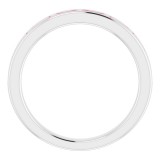 14K White Pink Tourmaline Ring photo 2