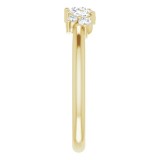 14K Yellow 1/3 CTW Diamond Multi-Shape Ring photo 4