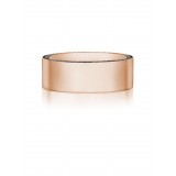 Henri Daussi 8mm Men's Wedding Band MB11 14k Gold Rose 0.75 Ctw. photo 2
