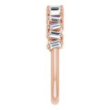 14K Rose 1/2 CTW Diamond Anniversary Band photo 4