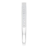 Platinum 1/10 CTW Diamond Anniversary Band photo 4
