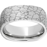 Serinium Square Band with Tectonic Laser Engraving photo