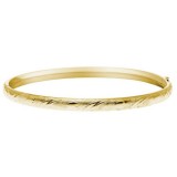 14K Yellow Gold Bangle Bracelet photo