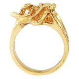 14K Yellow Nugget Ring photo 2