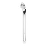 14K White .01 CTW Diamond Matching Band for Round Ring photo 4