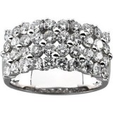 14K White 2 CTW Diamond Ring photo 3