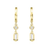 Gems One 14Kt Yellow Gold Diamond (1/6Ctw) Earring photo