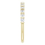 14K Yellow 3/8 CTW Diamond Anniversary Band photo 4