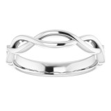 14K White Band photo 3