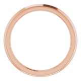 14K Rose Matching Band photo 2