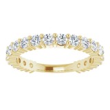 14K Yellow 1 1/5 CTW Diamond Anniversary Band photo 3