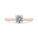 Shah Luxury 14K Two-Tone Gold Diamond Engagement Ring (Semi-Mount) photo