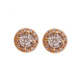 Gems One 14Kt Yellow Gold Diamond (1/8Ctw) Earring photo