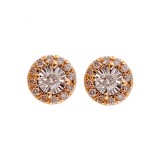 Gems One 14Kt Yellow Gold Diamond (1/8Ctw) Earring photo