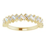 14K Yellow 3/8 CTW Diamond Anniversary Band photo 3