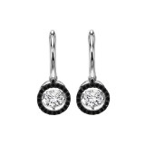 Gems One 14KT White Gold & Diamond Rhythm Of Love Fashion Earrings  - 3/4 ctw photo