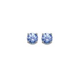 Gems One 14Kt White Gold Tanzanite (7/8 Ctw) Earring photo
