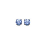 Gems One 14Kt White Gold Tanzanite (7/8 Ctw) Earring photo