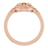 14K Rose Vintage-Inspired Ring photo 2