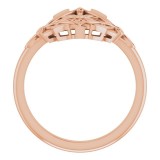 14K Rose Vintage-Inspired Ring photo 2