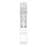 14K White 7/8 CTW Diamond Anniversary Band photo 4