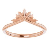 14K Rose Starburst Ring photo 3