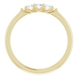 14K Yellow 1/5 CTW Diamond Anniversary Band photo 2