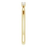 14K Yellow 1/5 CTW Diamond Anniversary Band photo 4