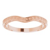 14K Rose Matching Band photo 3