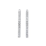 Gems One 14Kt White Gold Diamond (1/4Ctw) Earring photo