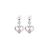 Sterling Silver Sapphire Star earrings photo