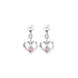 Sterling Silver Sapphire Star earrings photo