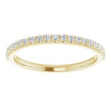 14K Yellow 1/5 CTW Diamond Anniversary Band photo 3