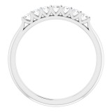 14K White 1/5 CTW Diamond Anniversary Band photo 2