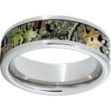 Serinium Pipe Cut Band with Mossy Oak Obsession Inlay photo