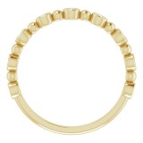 14K Yellow 1/5 CTW Diamond Anniversary Band photo 2