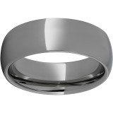 Rugged Tungsten  8mm Domed Polished Band photo