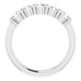 14K White 1/3 CTW Diamond Anniversary Band photo 2