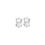 Gems One 14Kt White Gold White Topaz (7/8 Ctw) Earring photo