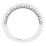 14K White 1/5 CTW Diamond Anniversary Band photo 2