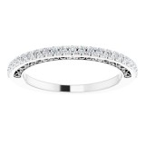 14K White 1/5 CTW Diamond Anniversary Band photo 3