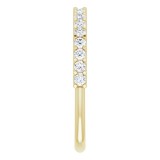 14K Yellow 1/3 CTW Diamond Anniversary Band photo 4