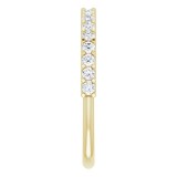 14K Yellow 1/3 CTW Diamond Anniversary Band photo 4