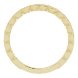 14K Yellow .08 CTW Diamond Anniversary Band photo 2